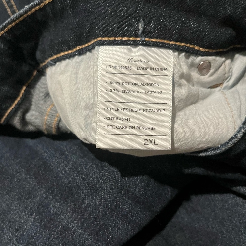 KanCan Dark Blue Flare Jeans - Picture 4 of 10